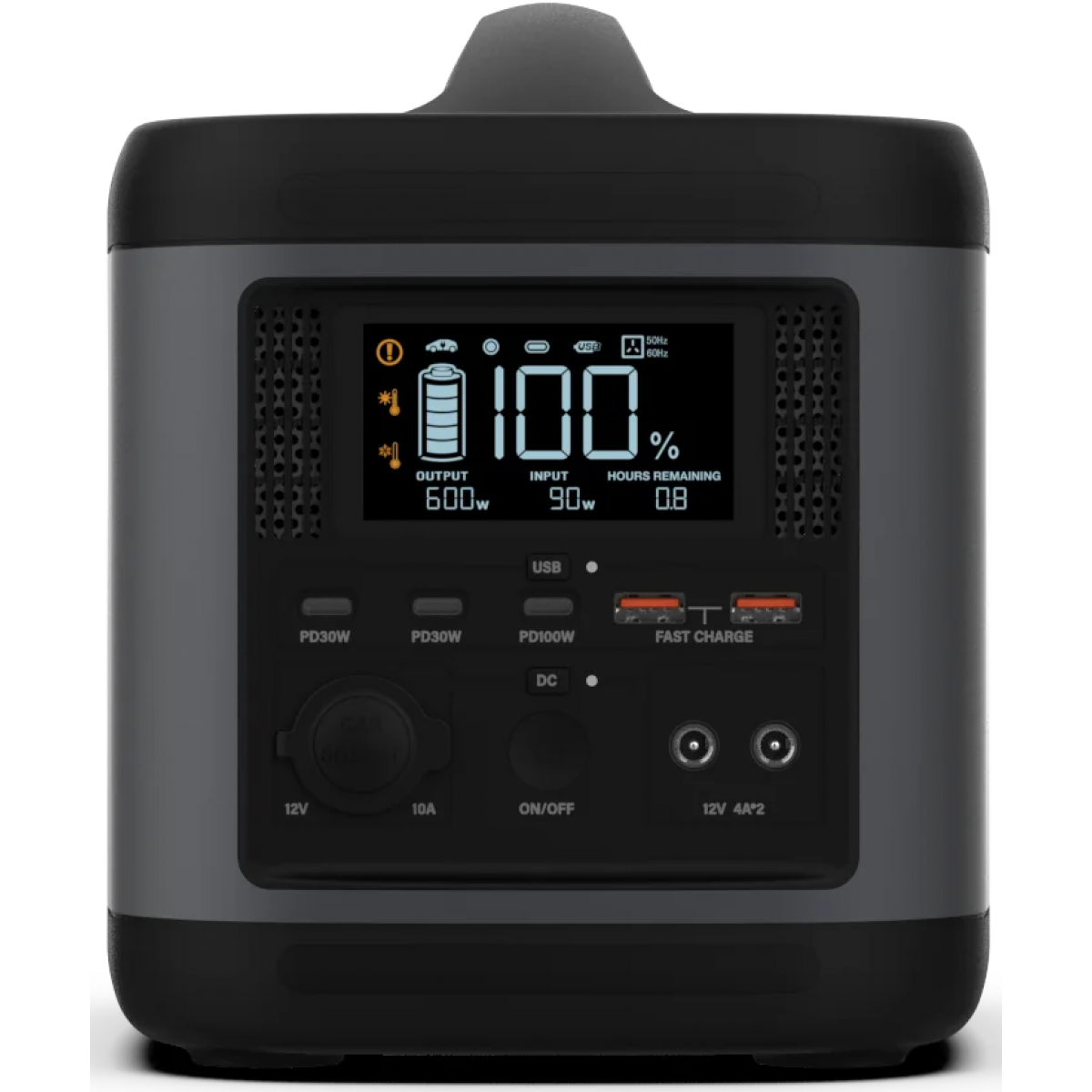 Vinnic POLLUX PS600W-518Wh 140,000mAh 大容量流動充電站 (黑)